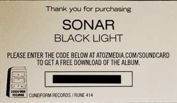 2LP Sonar: Black Light LTD