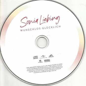 CD Sonia Liebing: Wunschlos Glücklich