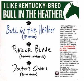 CD Sonic Youth: Bull In The Heather