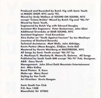 CD Sonic Youth: Dirty