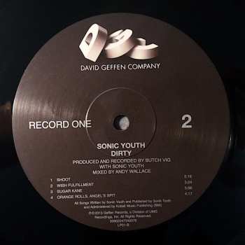 2LP Sonic Youth: Dirty