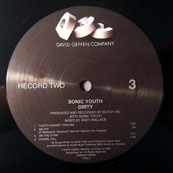 2LP Sonic Youth: Dirty