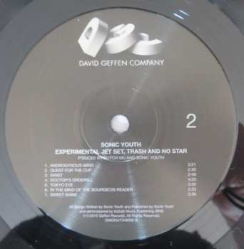 LP Sonic Youth: Experimental Jet Set, Trash And No Star