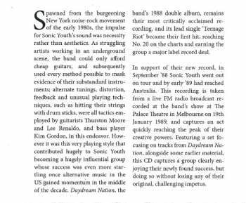 CD Sonic Youth: Riot In Melbourne