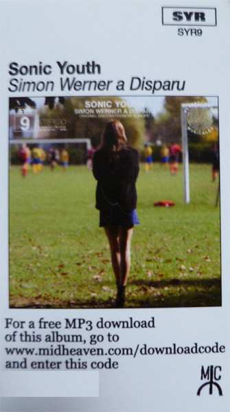 LP Sonic Youth: Simon Werner A Disparu (Original Enregistrement Sonore)