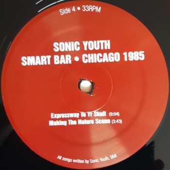 2LP Sonic Youth: Smart Bar • Chicago 1985