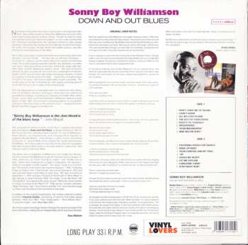LP Sonny Boy Williamson: Down And Out Blues