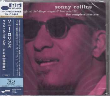 2CD Sonny Rollins: A Night At The Village Vanguard: The Complete Masters
