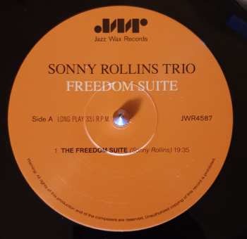 LP Sonny Rollins: Freedom Suite