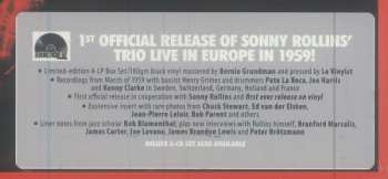 4LP/Dobozkészlet Sonny Rollins: Freedom Weaver (The 1959 European Tour Recordings) LTD | NUM