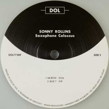 LP Sonny Rollins: Saxophone Colossus