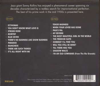 2CD Sonny Rollins: Saxophone Colossus And More
