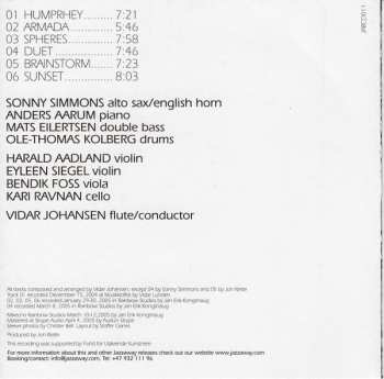 CD Sonny Simmons: The Traveller (Sonny Simmons Plays The Music Of Vidar Johansen)