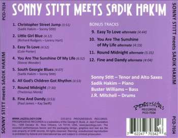 CD Sonny Stitt: Sonny Stitt Meets Sadik Hakim