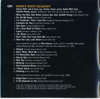 2CD Sonny Stitt Quartet: The Sonny Side Of Stitt