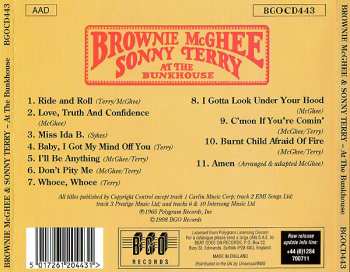 CD Sonny Terry & Brownie McGhee: At The Bunkhouse
