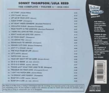 CD Lula Reed: The Complete Recordings Volume 4, 1952-1954