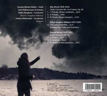 CD Max Bruch: Violin: Bruch / Vaughan Williams / Barber