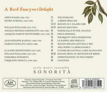 CD Sonorità: "A Bird Fancyer’s Delight" 