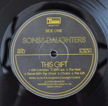 LP Sons And Daughters: This Gift