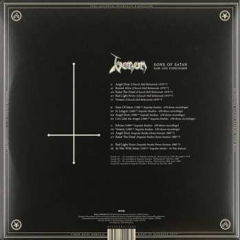 2LP Venom: Sons Of Satan (Rare And Unreleased) LTD | CLR
