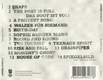 CD Sophie Hunger: Monday's Ghost