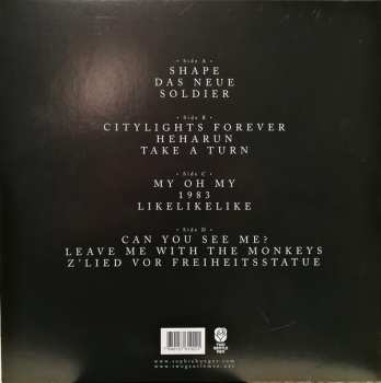 LP/CD/DVD Sophie Hunger: The Rules Of Fire - The Live