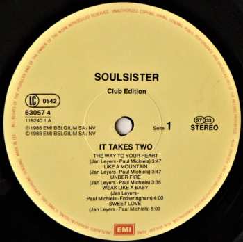 LP Soulsister: It Takes Two