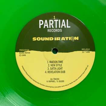 LP Sound Iration: Sound Iration In Dub CLR