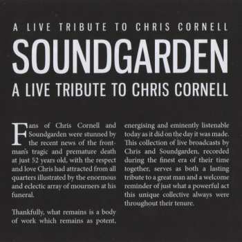 CD Soundgarden: Beyond This Mortal Coil