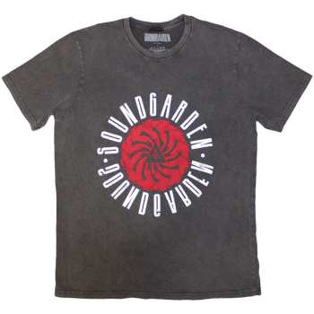 Merch Soundgarden: Stone Wash Póló Circle Logo Soundgarden