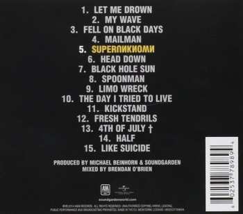 CD Soundgarden: Superunknown