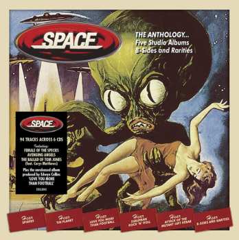 6CD/Dobozkészlet Space: The Anthology... Five Studio Albums B-Sides And Rarities 
