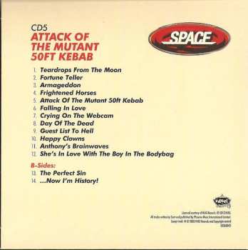6CD/Dobozkészlet Space: The Anthology... Five Studio Albums B-Sides And Rarities 