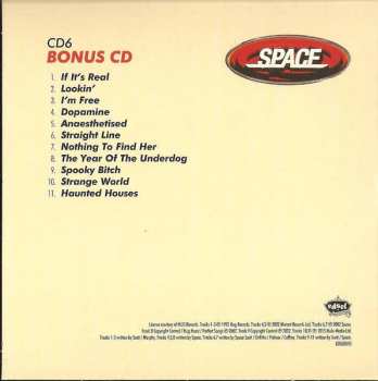 6CD/Dobozkészlet Space: The Anthology... Five Studio Albums B-Sides And Rarities 