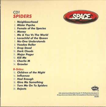 6CD/Dobozkészlet Space: The Anthology... Five Studio Albums B-Sides And Rarities 