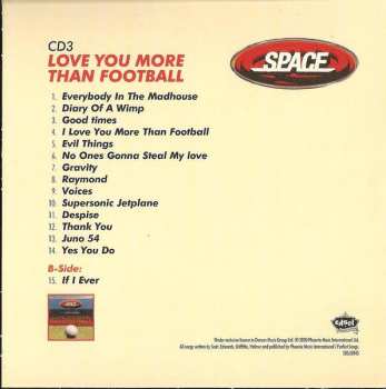 6CD/Dobozkészlet Space: The Anthology... Five Studio Albums B-Sides And Rarities 