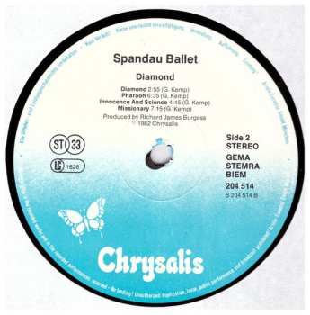 LP Spandau Ballet: Diamond