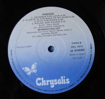 LP Spandau Ballet: Parade