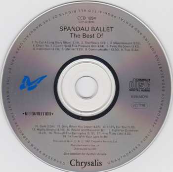 CD Spandau Ballet: The Best Of Spandau Ballet