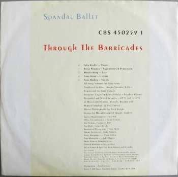 LP Spandau Ballet: Through The Barricades