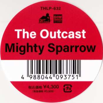 LP Mighty Sparrow: Sparrow Sings...The Outcast LTD