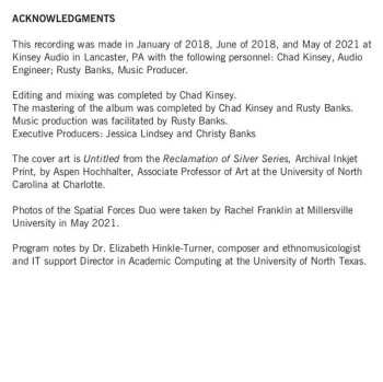 CD Spatial Forces Duo: Little Spectacle