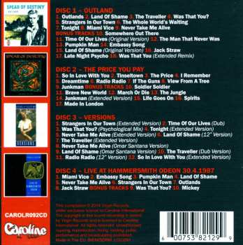 4CD/Dobozkészlet Spear Of Destiny: The Virgin Years