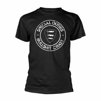 Merch Special Duties: Póló Bullshit Crass (black)