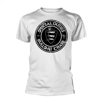 Tričko Bullshit Crass (white)