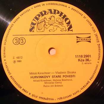 2LP Spejbl & Hurvínek: Hurvínkovy Staré Pověsti