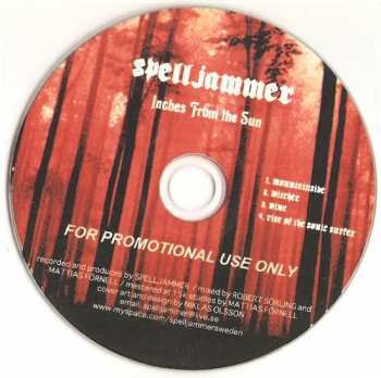 Album Spelljammer: Inches From The Sun