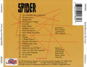 CD Spider: Spider / Between The Lines