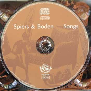 CD Spiers & Boden: Songs